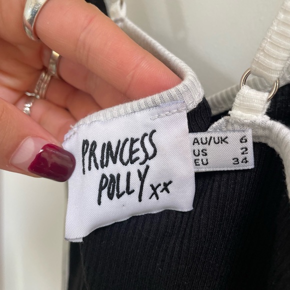 Princess Polly black mini body con dress - Picture 4 of 4
